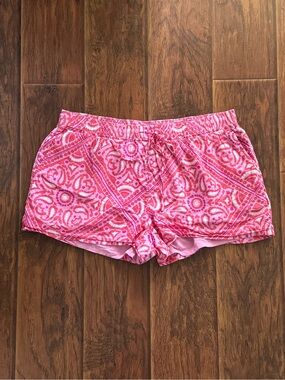 Vineyard Vines Pink Patterned Athletic Shorts